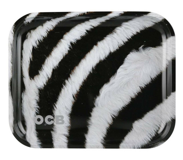 OCB Large Metal Tray Zebra
