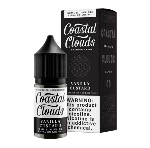 Coastal Clouds Salts Vanilla Custard 30ml