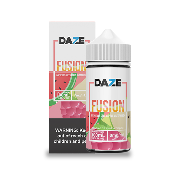 Daze Fusion - Raspberry Green Apple Watermelon 100ml