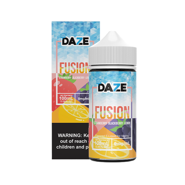 Daze Fusion Iced - Strawberry Blackberry Lemon 100ml