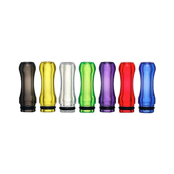 Plastic 510 MTL drip tips  Assorted colors 