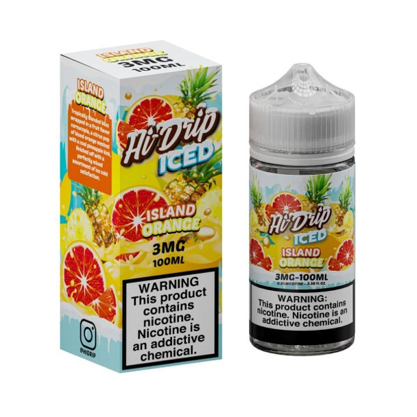 Hi Drip ICED - Island Orange 100ml