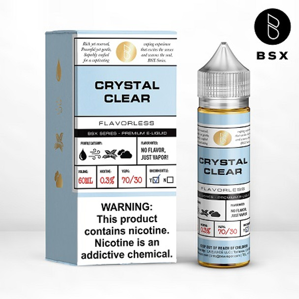BSX Vapor - Crystal Clear (Flavorless) 60ml