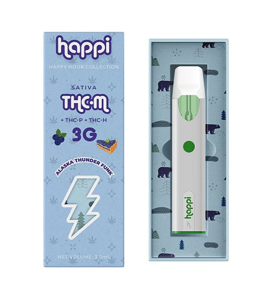 Happi - THC-M 3G Disposables