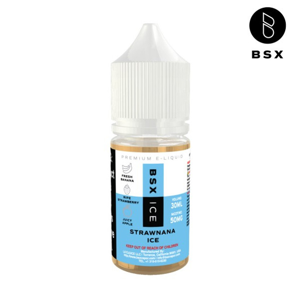 BSX Vapor Salt - Strawnana Ice 30ml