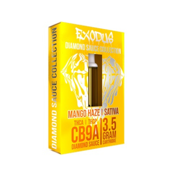 Exodus - Diamond Sauce CB9A - THCA|THCP 3.5G Cartridges Mango Haze