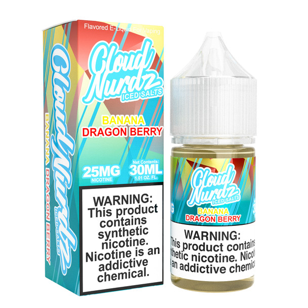 Cloud Nurdz ICED Salts Banana Dragonberry 30ml