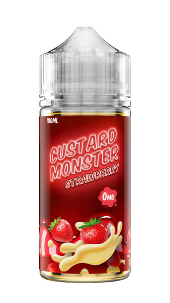 Custard Monster - Strawberry 100ml 