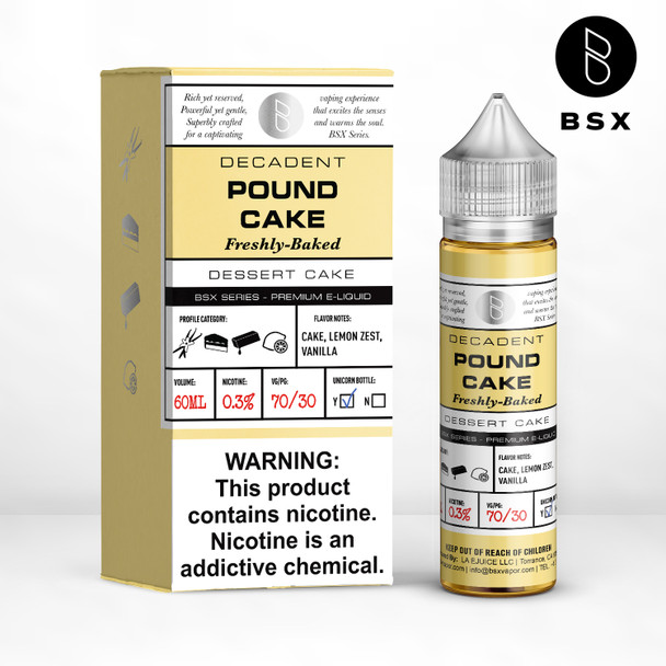BSX Vapor - Pound Cake 60ml