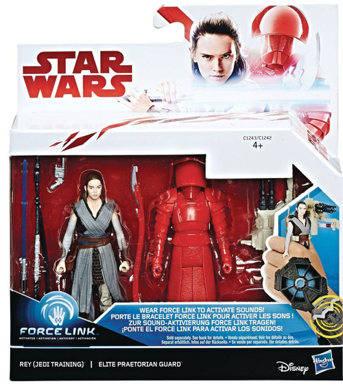 Star Wars The Last Jedi Rey & Praetorian Guard Action Figure 2-Pk
