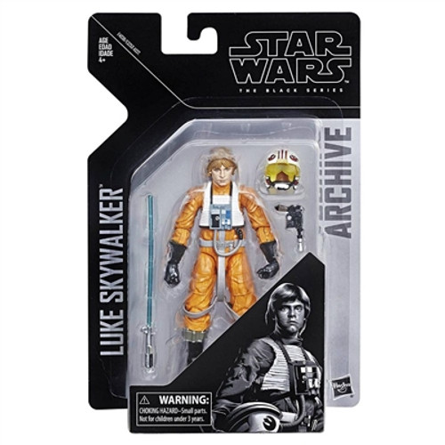 Star Wars Archive Series Wave 1: Luke X-Wing 6-Inch Action Figure, Not Mint Packaging