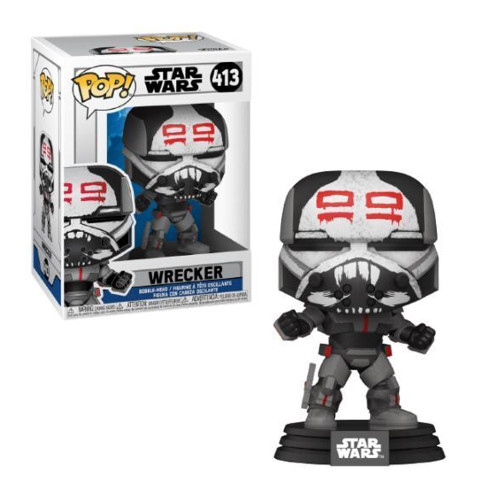 Star Wars Bad Batch Wrecker Pop Figure, Not Mint