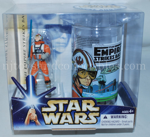 Star Wars ESB Luke Skywalker X-Wing Pilot with Collectors Cup