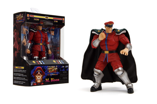 Street Fighter Arcade Style M. Bison 6-Inch Action Figure
