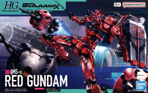 Gundam High Grade: GQuuuuuux gMS Red Gundam Model KIt