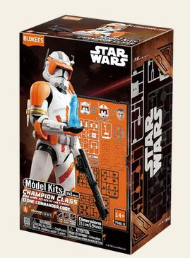 Star Wars Blokees Attack of the Clones Commander Cody Action Figure Model Kit