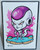 Denzell Draws 4x6 Dragonball Frieza Glicee Art Prints with Frame
