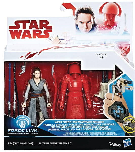 Star Wars The Last Jedi Rey & Praetorian Guard Action Figure 2-Pk