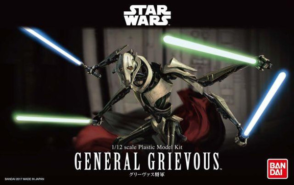Star Wars General Grievous Bandai Star Wars Character Model Kit