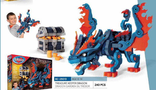 Bloco Foam Builders: Treasure Keeper Dragon