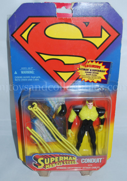 Superman Man Of Steel Conduit 4-Inch Action Figure, Not Mint