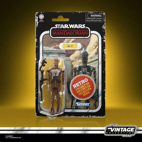 Star Wars Mandalorian IG-11 3.75-Inch Retro Action Figure