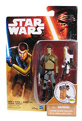 Star Wars Rebels Kanan Jarrus 3.75-Inch Action Figure, Not Mint Packaging