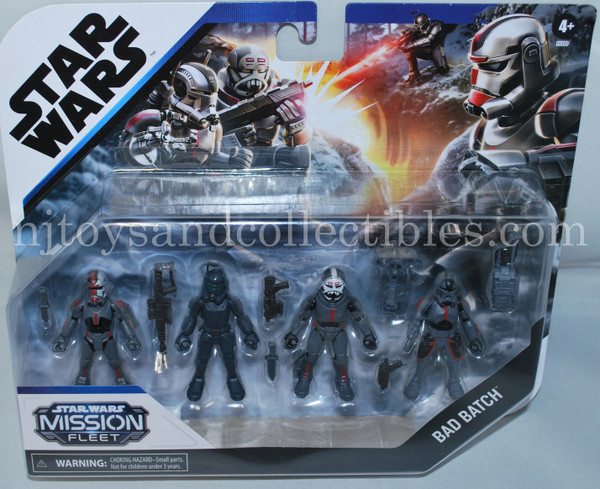 Star Wars Bad Batch Mission Series Bad Batch Figures
