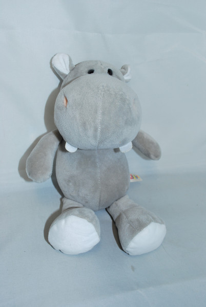 Animal Mania: Ultra Soft 10-Inch Plush Happy Hippo