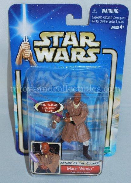 Star Wars AOTC Mace Windu 3.75-Inch Action Figure
