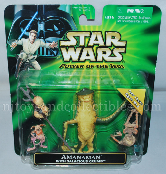 Star Wars POTJ Deluxe Amanaman Bounty Hunter Action Figure