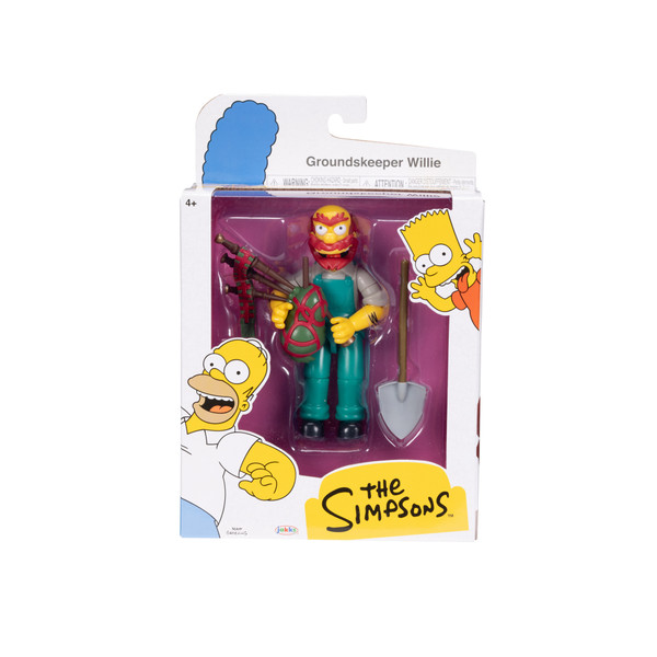 Simpsons Wave 1: Groundskeeper Willie 5-Inch Action Figure