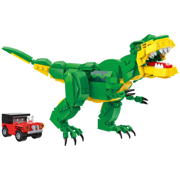 Brickcraft Crayola Tyrannosaurus Rex 463-Piece Building Set