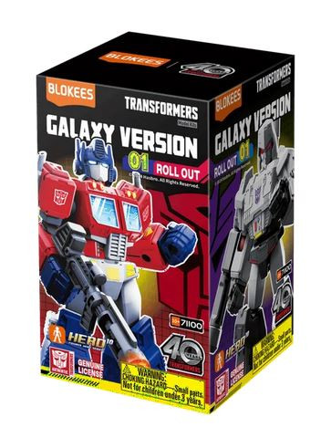 Blokees Transformer Galaxy Figure Mystery Box Version 01 Roll Out