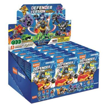 Transformers Blokees Defender Version 3 Heartless Heavy Metal War Mini Model Kit Case Pack