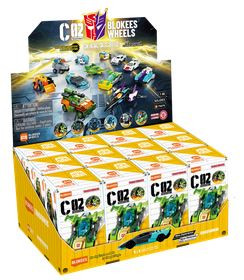 Blokees Transformers Wheels Wave 2: C02 Blind Box Model Kit Case of 12