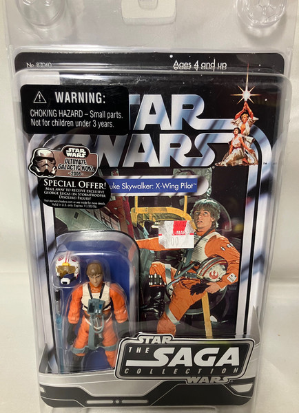 Star Wars Saga Collection Luke Skywalker X-Wing 3.75-Inch Action Figure