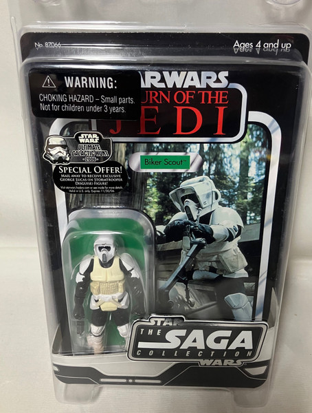 Star Wars Saga Collection Biker Scout 3.75-Inch Action Figure