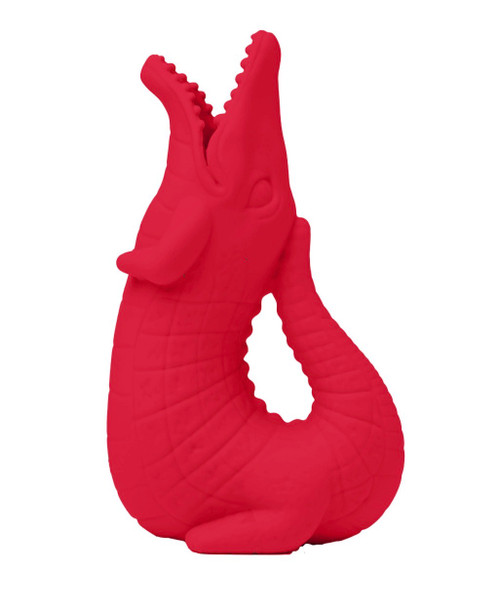 Scrunch Crocodile ~ Strawberry Red