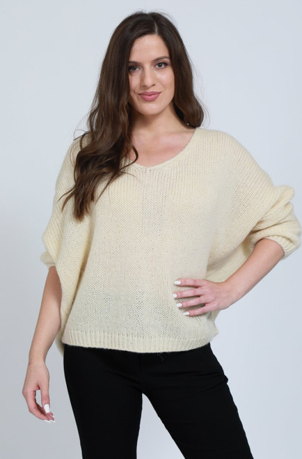 G7 mohair jumper - Cream G7 mohair jumper - Cream