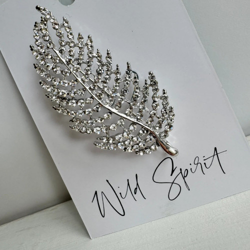 WS Feather Brooch WS Feather Brooch