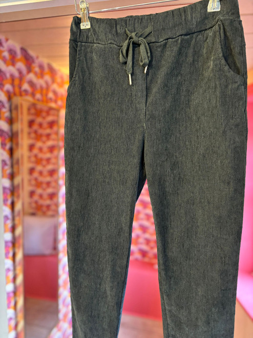 G7 Fine Cord Magic Trousers Khaki G7 Fine Cord Magic Trousers Khaki