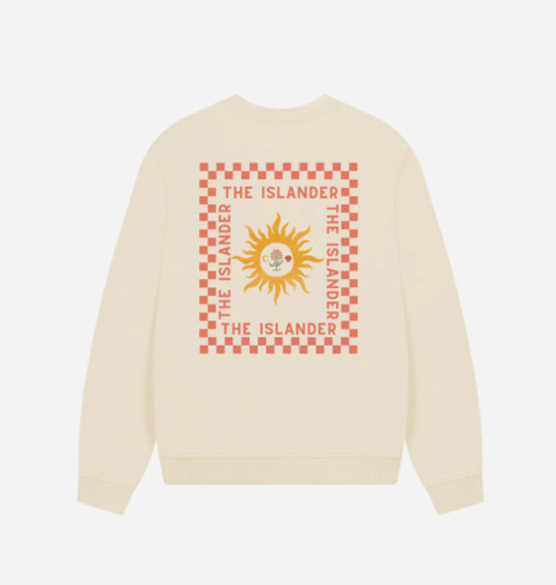 The Islander - Checkerboard The Islander Oversized Sweatshirt