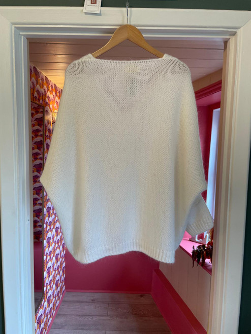 Mohair jumper ~ White