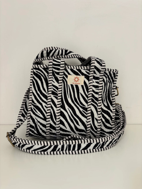 The Islander ~ Zebra Mini Quilted Bag The Islander ~ Zebra Mini Quilted Bag