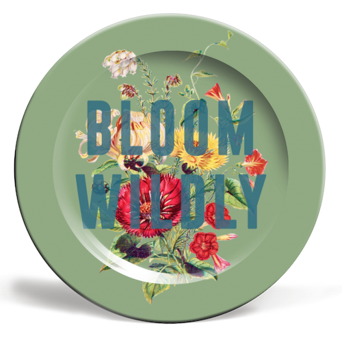 ARTWOW - 6 inch plate ~ Bloom Wildly
