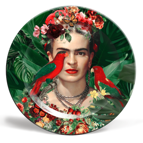ARTWOW - 6 inch plate ~ Frida Kahlo ARTWOW - 6 inch plate ~ Frida Kahlo