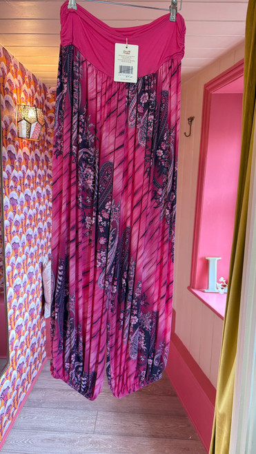 Goose Island - Paisley Wash Harems - Fuchsia Goose Island - Paisley Wash Harems - Fuchsia