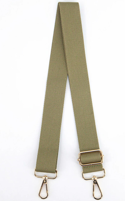 Miss Shorthair - Debrah Woven Bag strap ~ Khaki