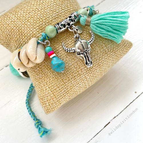 Wild Spirit Buffy Charm Bracelet